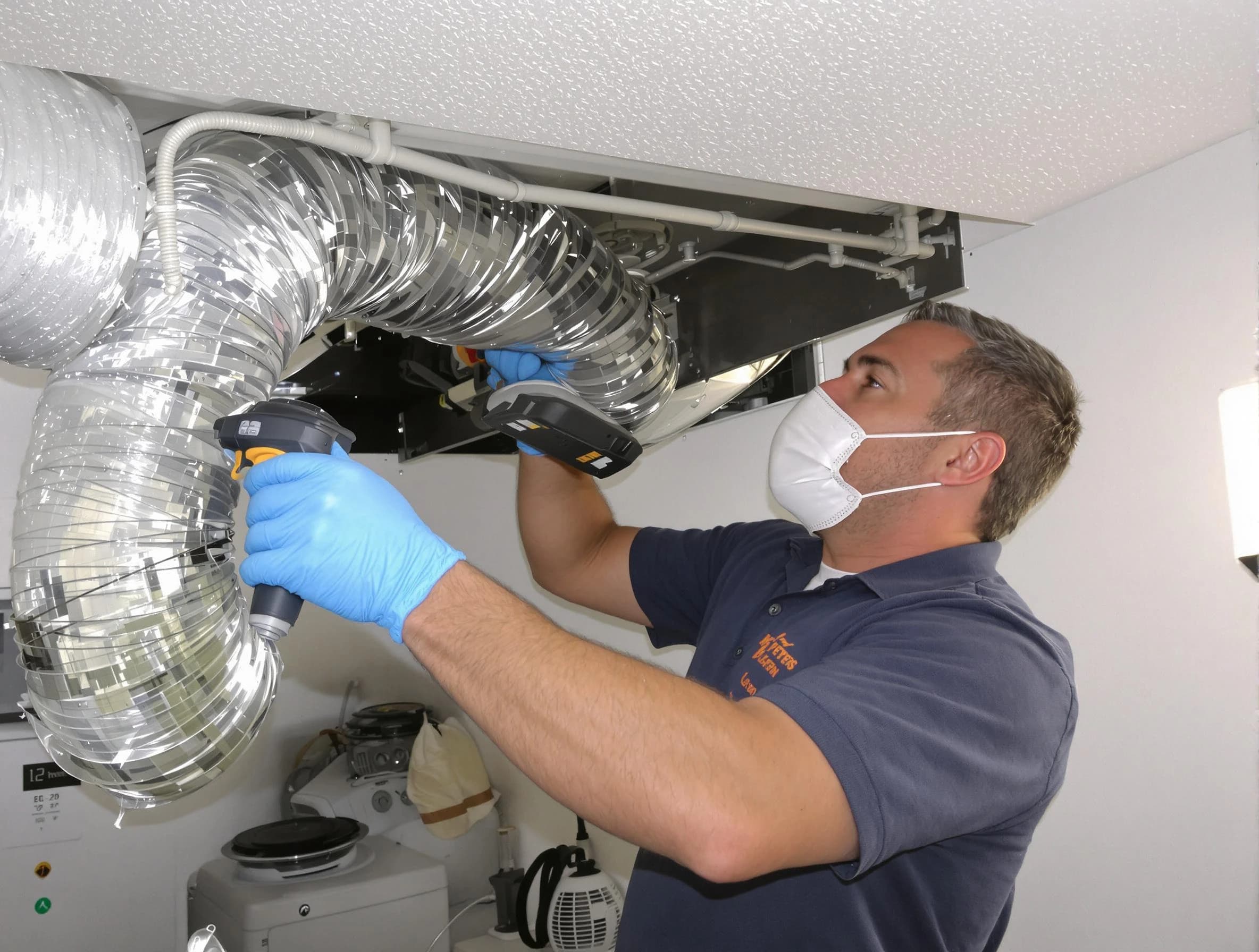 Anaheim Dryer Vent Cleaning professional performing thorough residential dryer vent cleaning in Anaheim