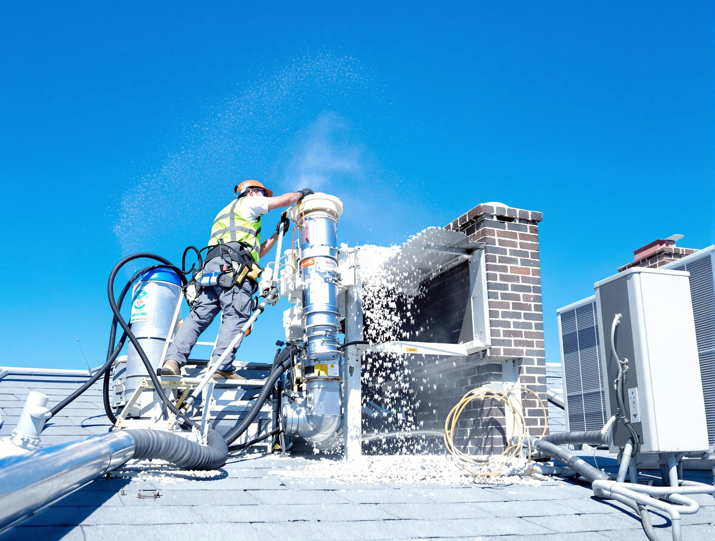 Expert roof dryer vent cleaning by Anaheim Dryer Vent Cleaning in Anaheim