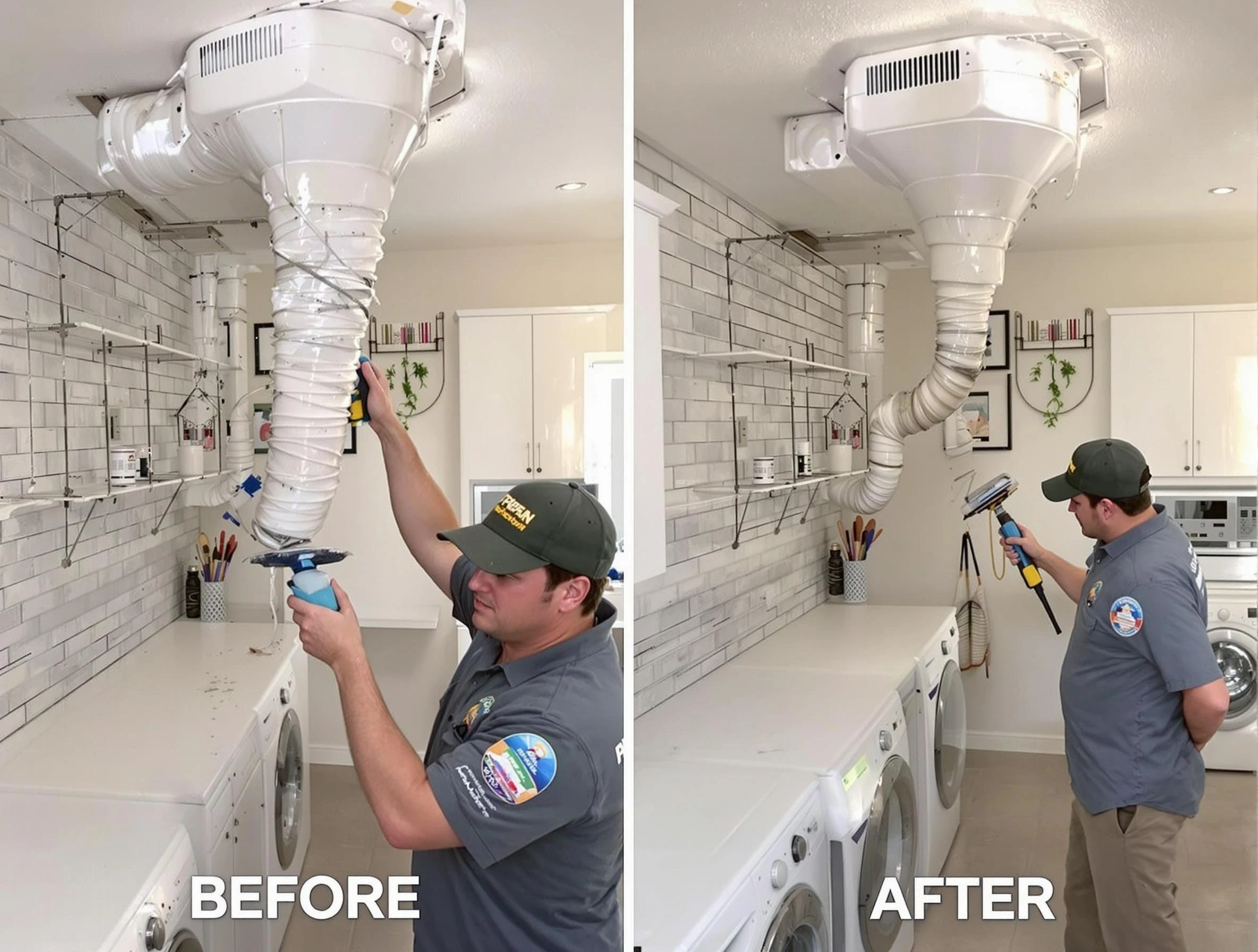 Professional dryer exhaust vent cleaning by Anaheim Dryer Vent Cleaning in Anaheim