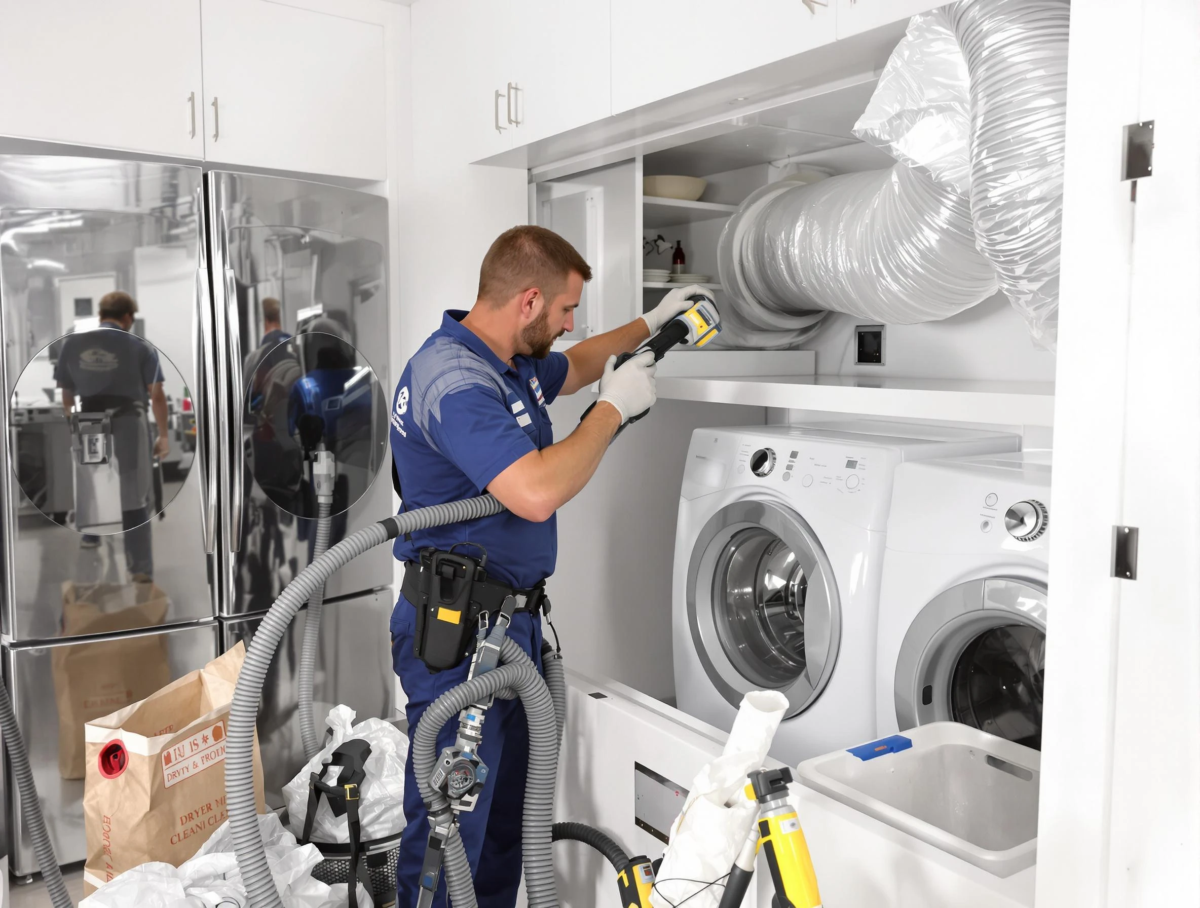 Professional duct cleaning by Anaheim Dryer Vent Cleaning in Anaheim