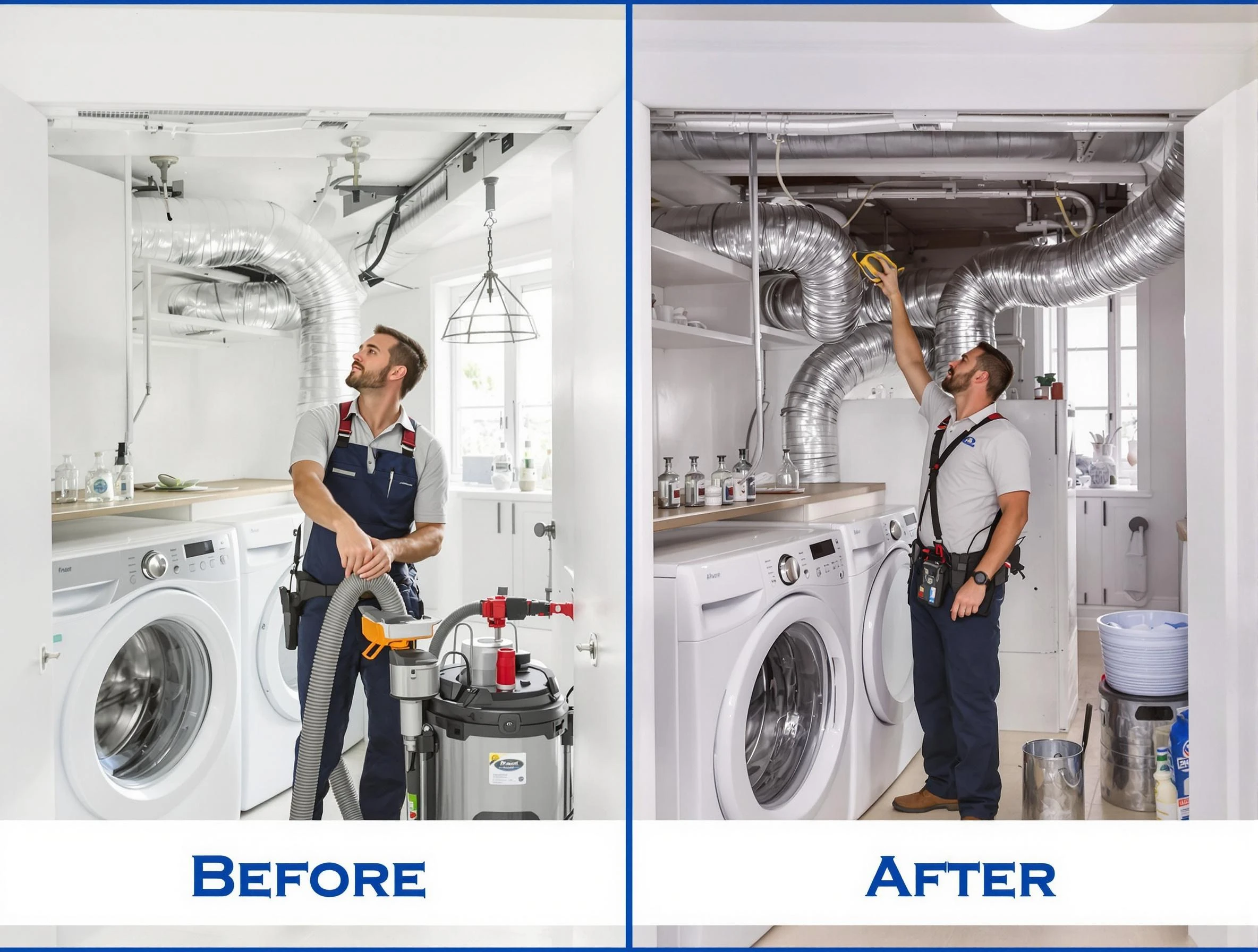 Expert gas dryer vent cleaning by Anaheim Dryer Vent Cleaning in Anaheim